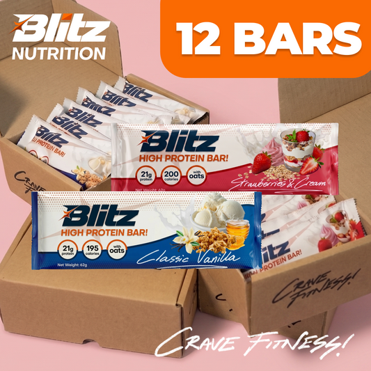 [12-Bar Bundle] Protein Bar Variety Pack