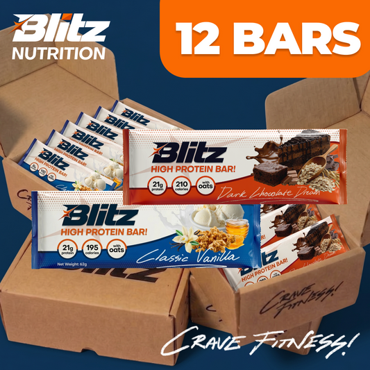 [12-Bar Bundle] Protein Bar Variety Pack