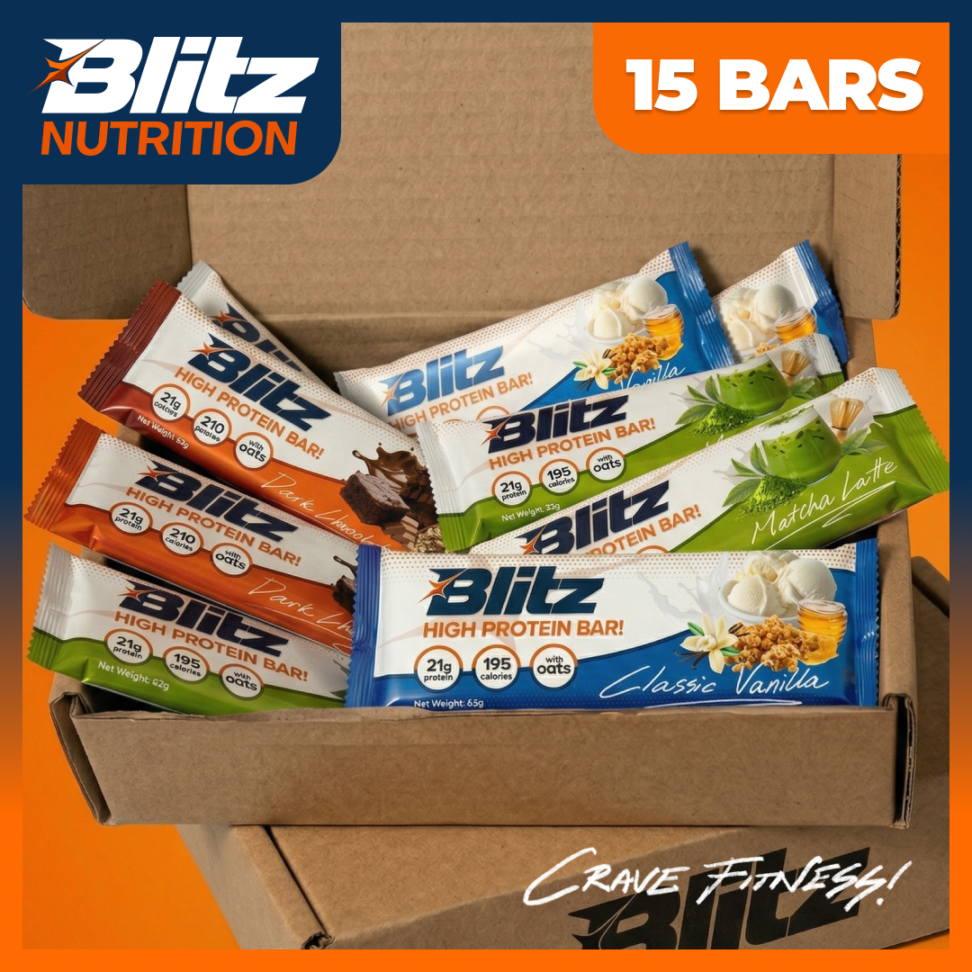 [15-Bar Bundle] Protein Bar Variety Pack