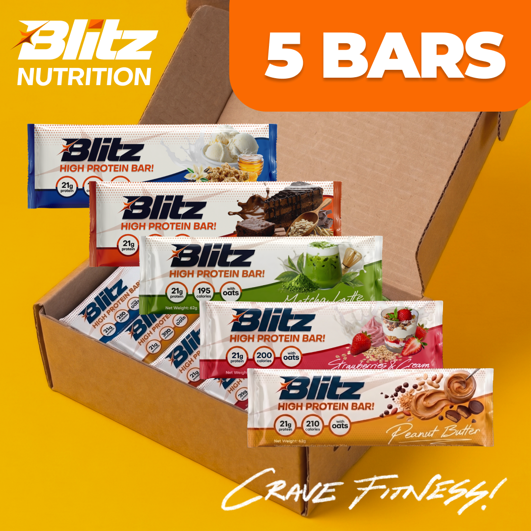 [5-Bar Bundle] Protein Bar Sampler Pack (5 Flavors)