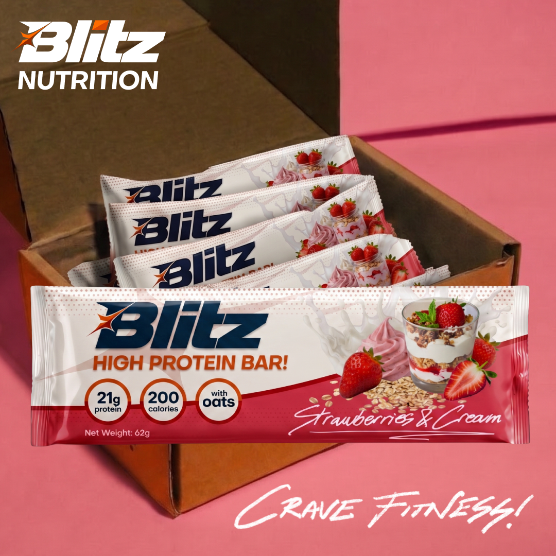 Strawberries & Cream Protein Bar