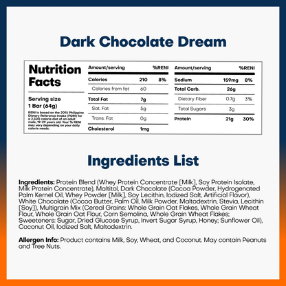 Dark Chocolate Dream Protein Bar