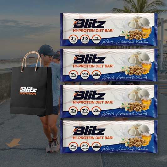 [10-Bar Bundle] White Chocolate Vanilla Protein Bar Bundle