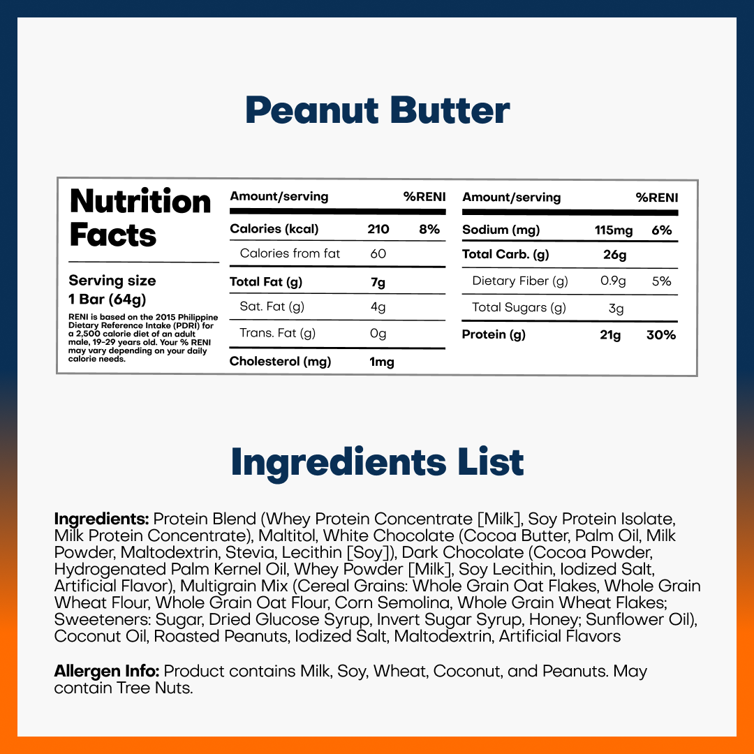 Peanut Butter Protein Bar