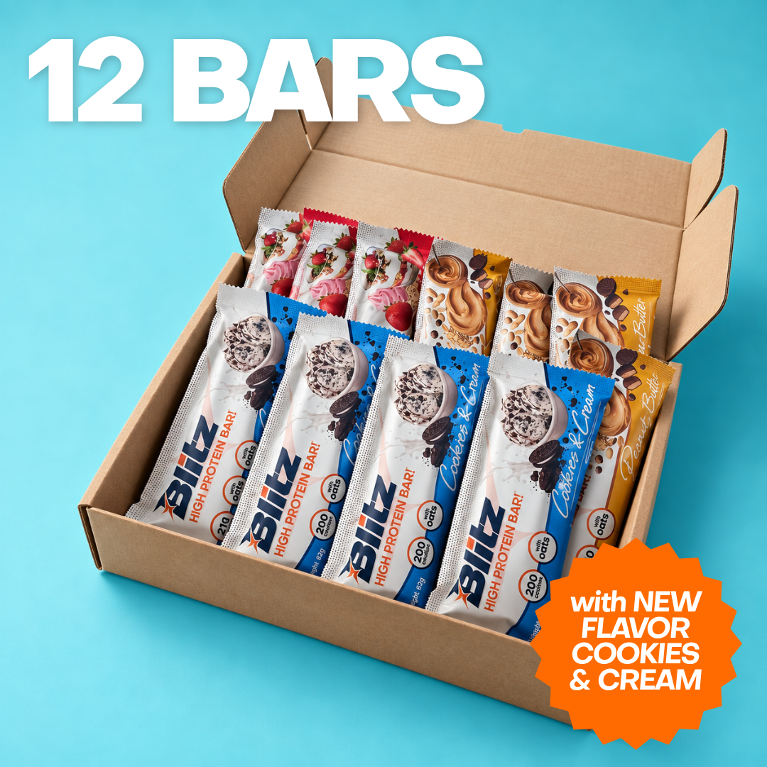 NEW FLAVOR [12-Bar Bundle] Protein Bar Variety Pack