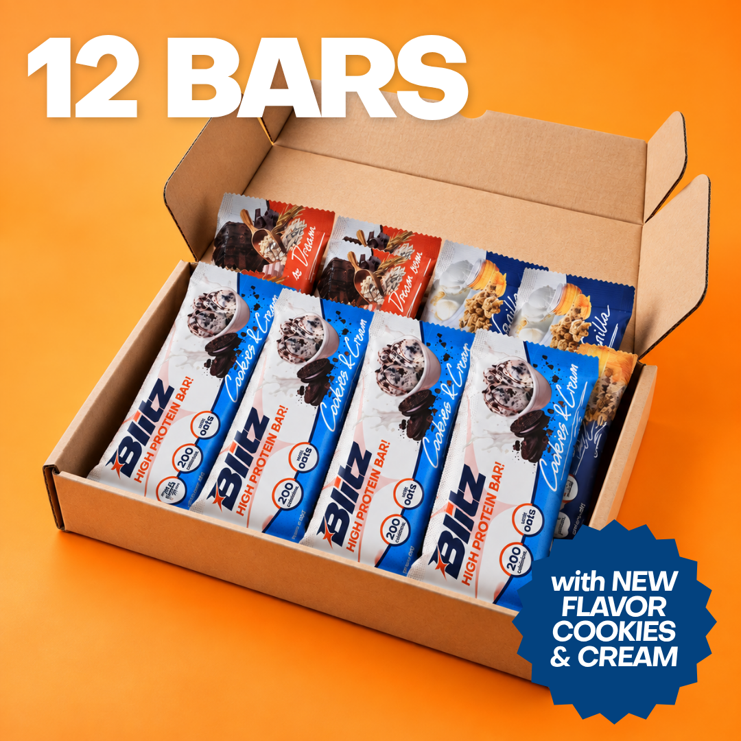 NEW FLAVOR [12-Bar Bundle] Protein Bar Variety Pack
