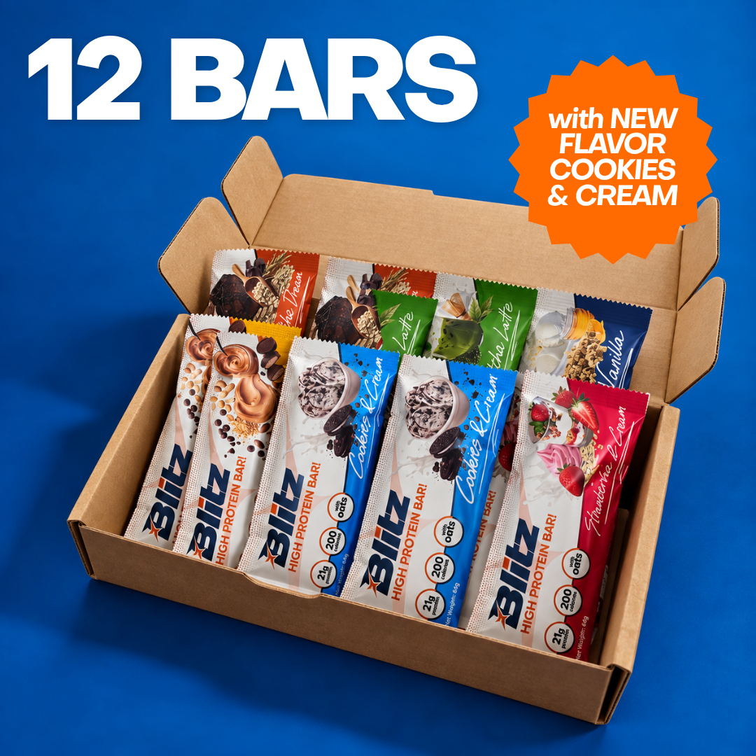 NEW FLAVOR [12-Bar Bundle] Protein Bar Variety Pack