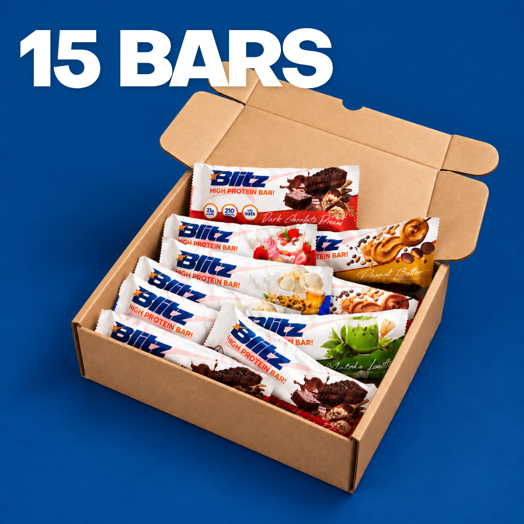 [15-Bar Bundle] Protein Bar Variety Pack (5 Flavors)