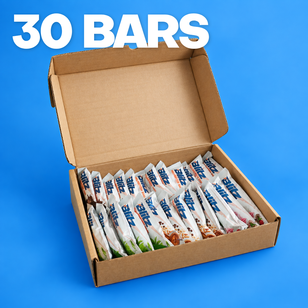 [30-Bar Bundle] Protein Bar Variety Pack with New Flavor (6 Flavors)