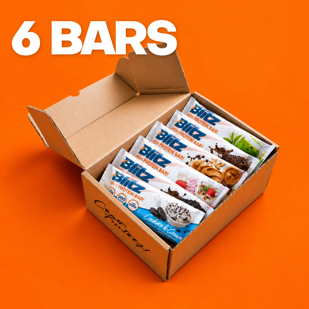 [6-Bar Bundle] Protein Bar Sampler Pack (6 Flavors)