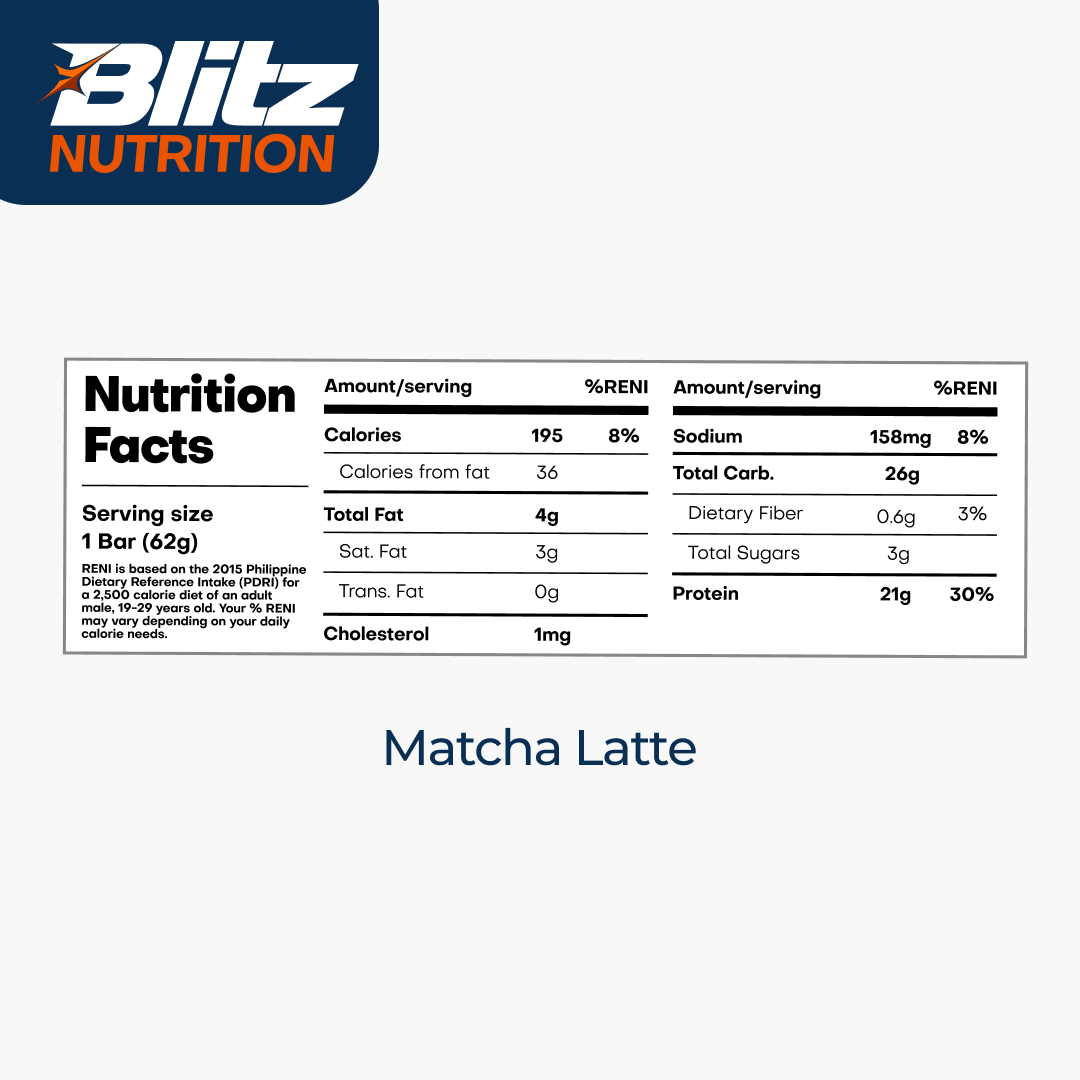 Matcha Latte Protein Bar