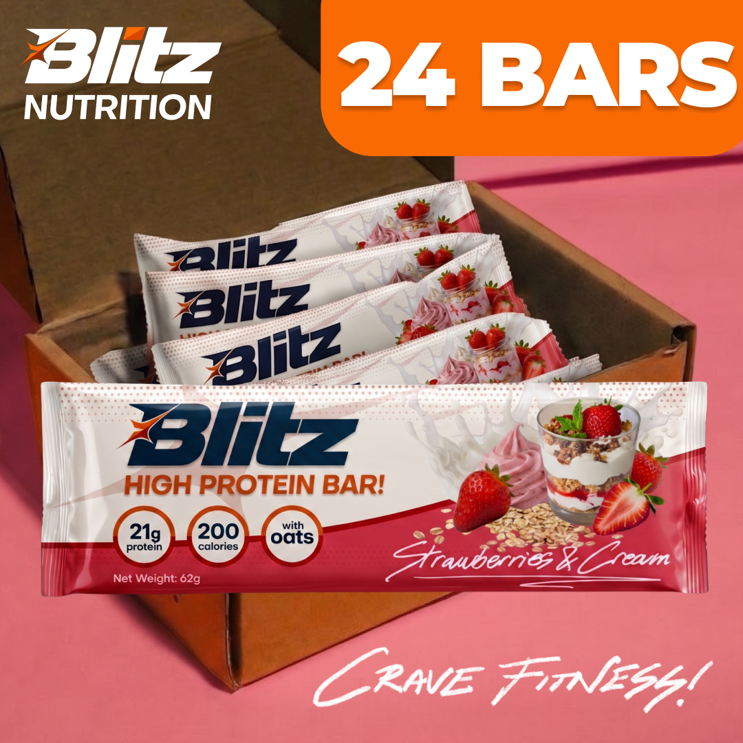 Strawberries & Cream Protein Bar